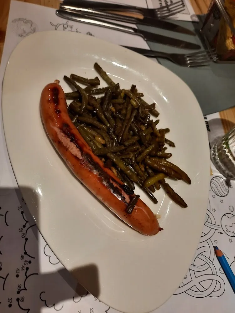 Saucisse Et Haricot Vert
